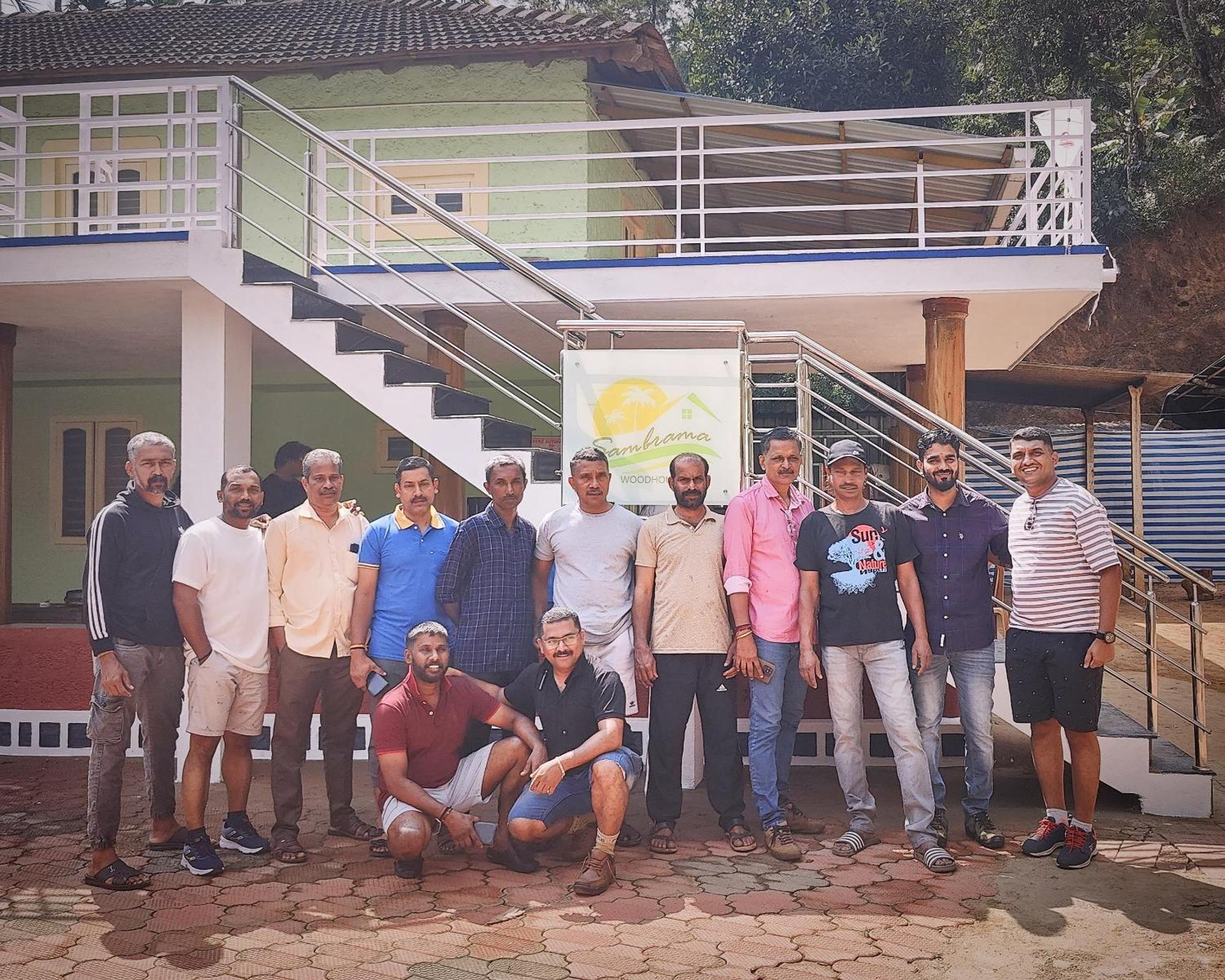 Villa Sambrama Wood House à Madikeri Extérieur photo
